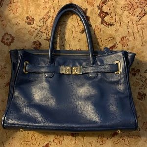 Onna Ehrlich Maya Blue Satchel!